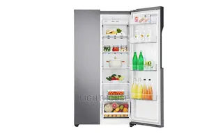 Lg (Gc-j257slrw)Frost Free Side-by-side 394l Refrigerator
