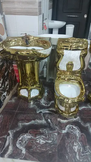 Golden Water Closet