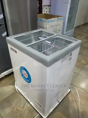 Scanfrost Glass Top Display Freezer - 100l