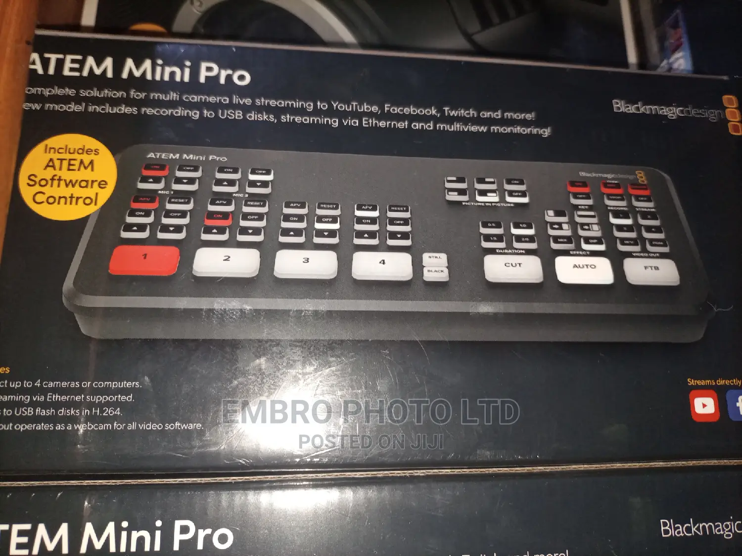 Blackmagic Atem Mini Pro