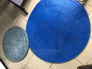 Rosette Round Circle Mart Compass Medallion Mold