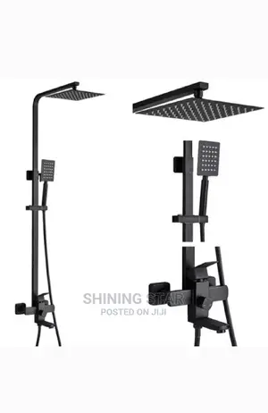 Matt Black Executive Shower