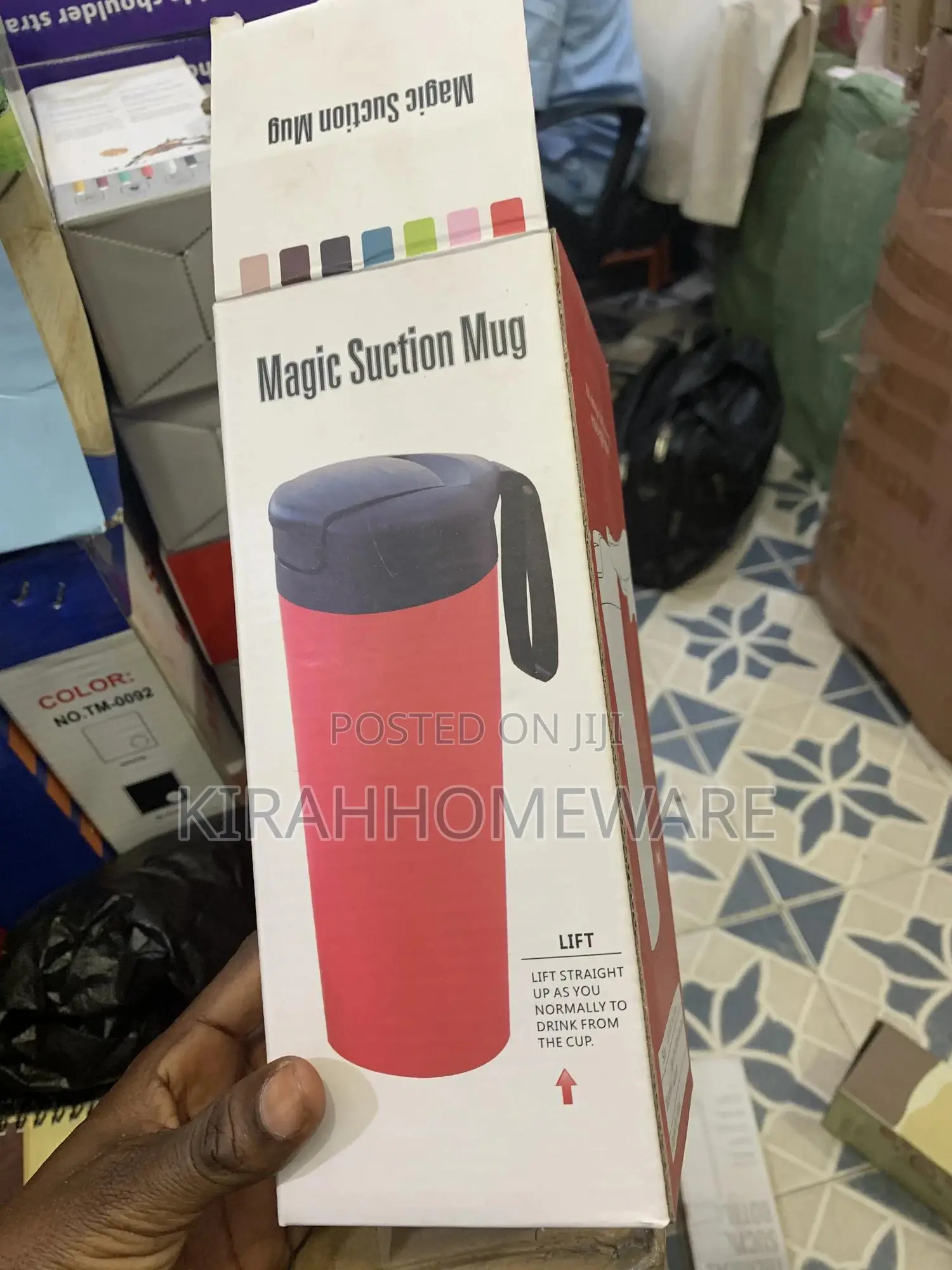 Suction Mug Cup