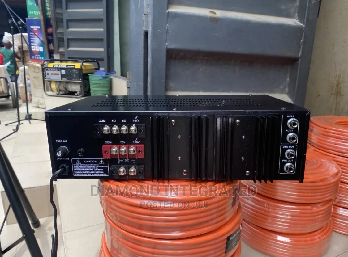 100 Watts Ahuja Amplifier With 5 Mic Input