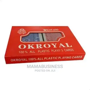 Okroyal Educative Playing Cards 2 Sets Pack