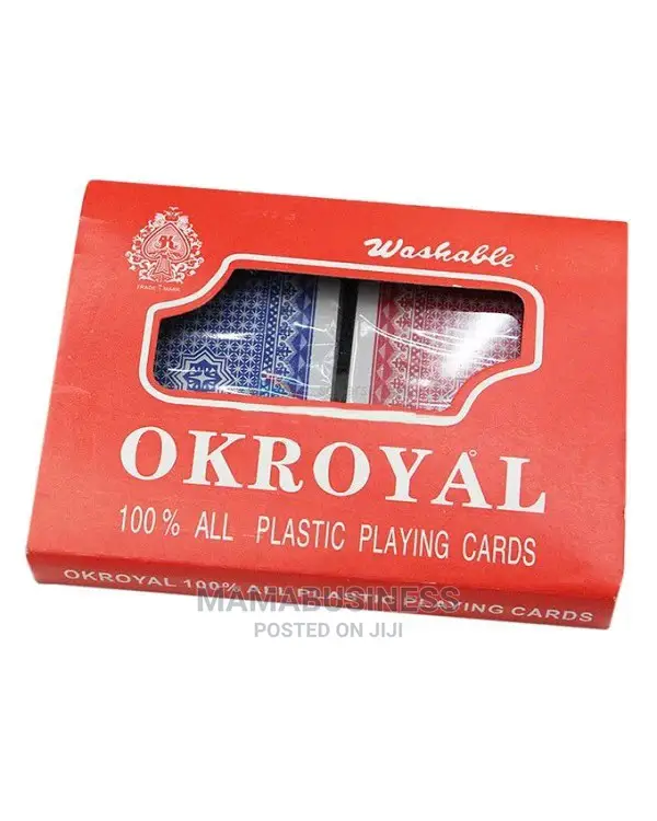 Okroyal Educative Playing Cards 2 Sets Pack