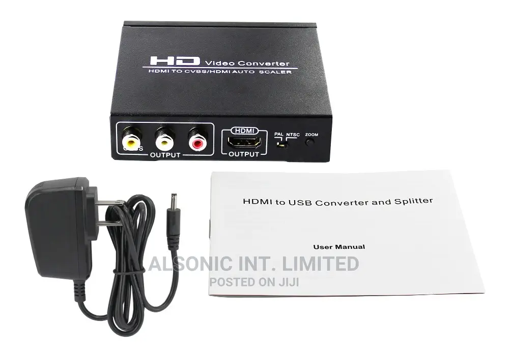 HDMI to HDMI +Av CVBS Rca Converter