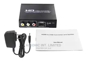 HDMI to HDMI +Av CVBS Rca Converter
