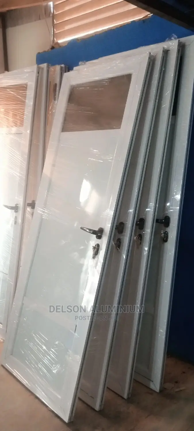 Custom Aluminium Toilet Door Fabrication Lagos