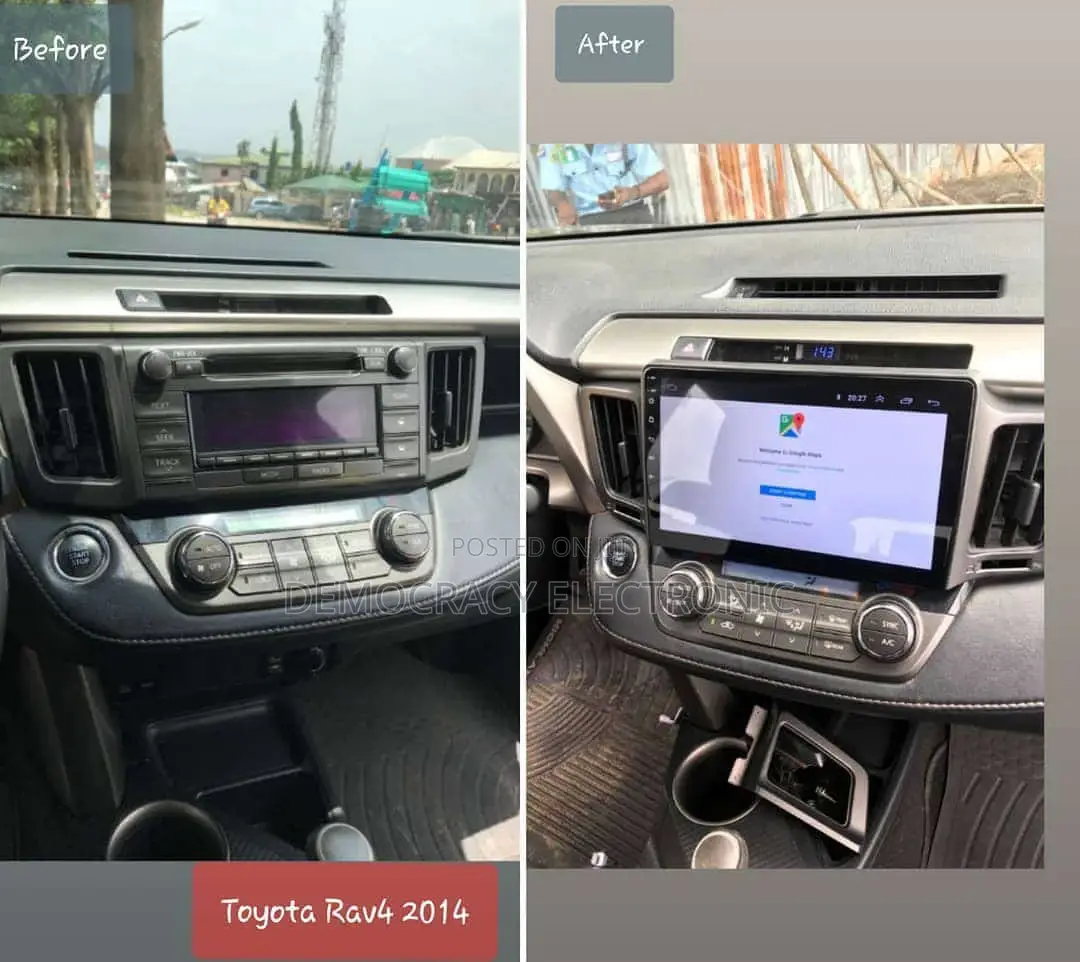 Android Version of Toyota Rav4 2014 Model Wit GPS Navigation