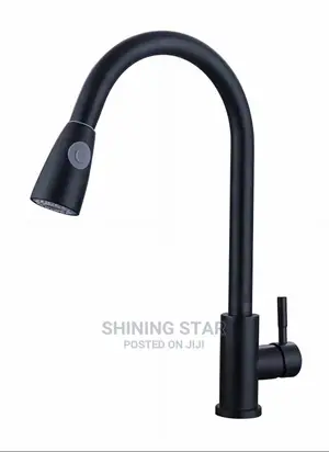 Black Pull Out Sink Mixer