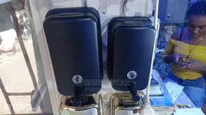 Black Manual Dispenser