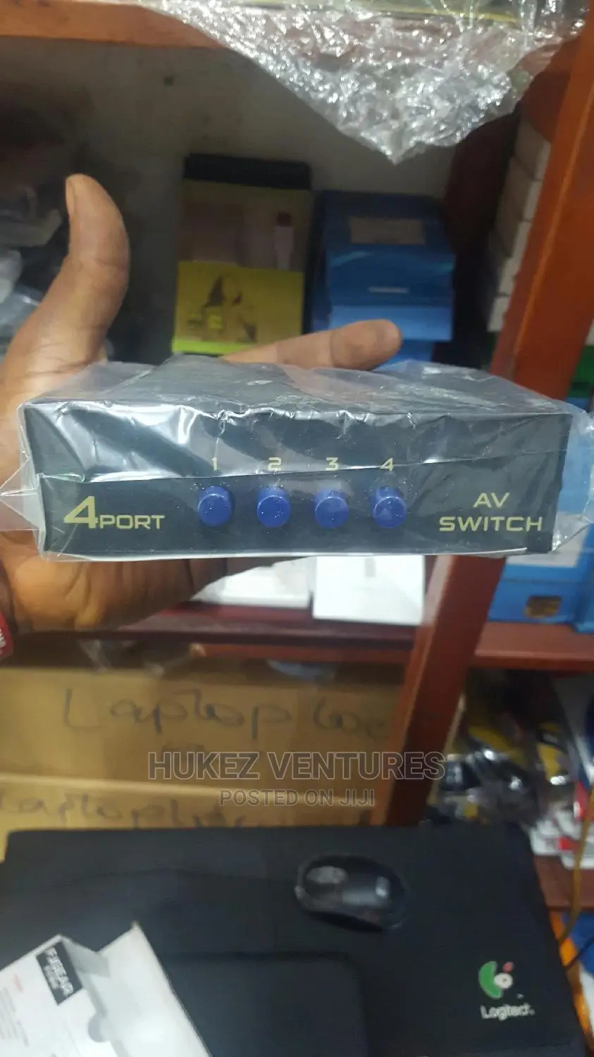 4ports Av Switch