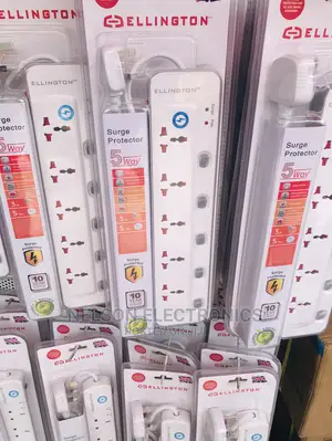 Ellington 5 Way Surge-protector Extension Socket