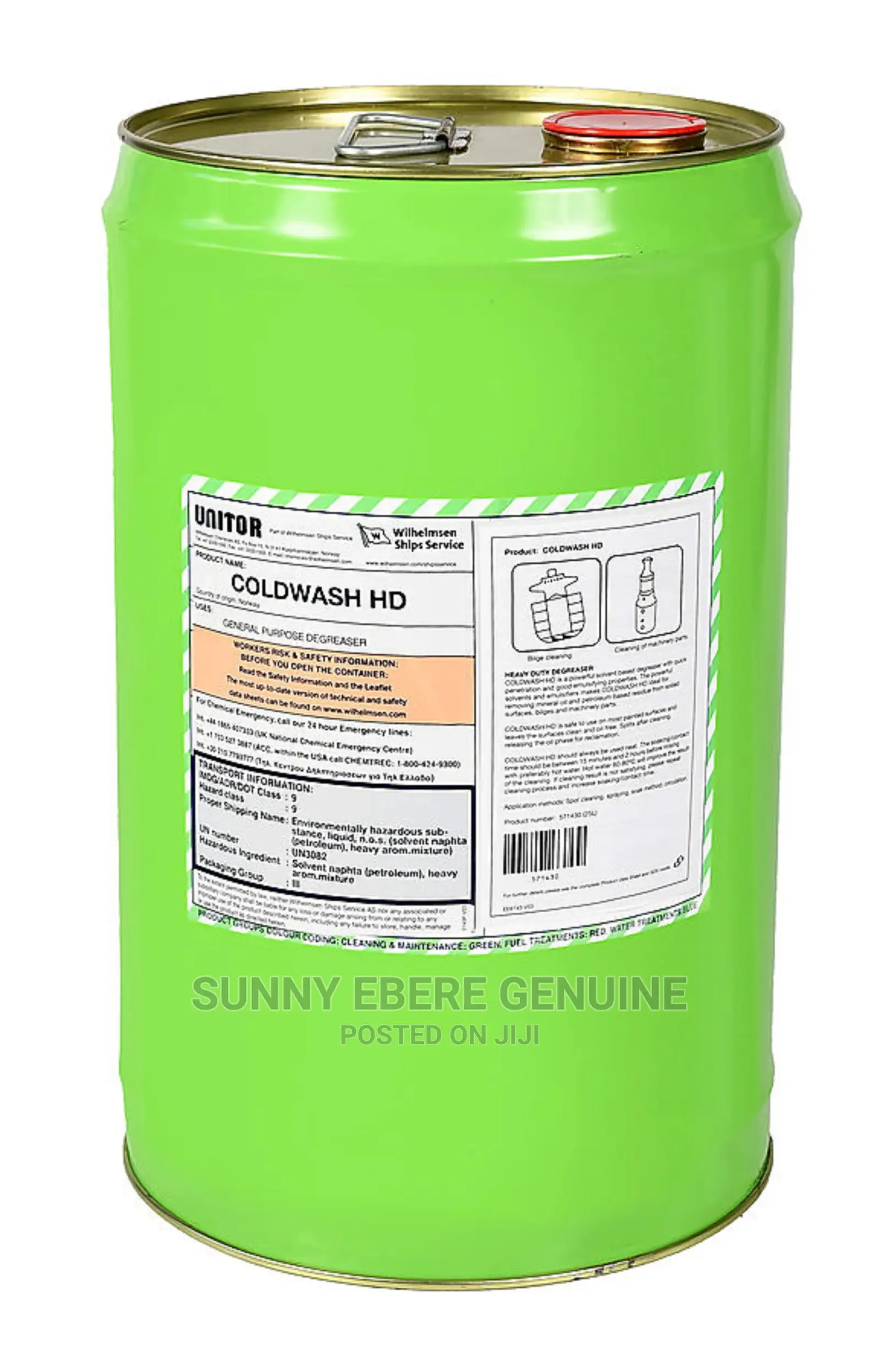 Unitor Cold Wash Coldwash