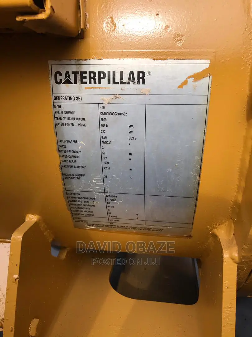 350kva Cat Generator