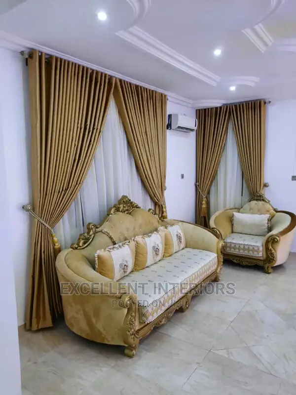 High Quality Plain Satin Curtains