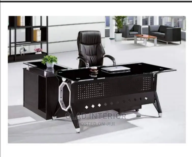 Glass Office Table