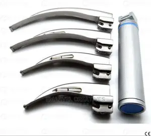 Laryngoscope 4 Blades Macintosh Standard Handles With Box