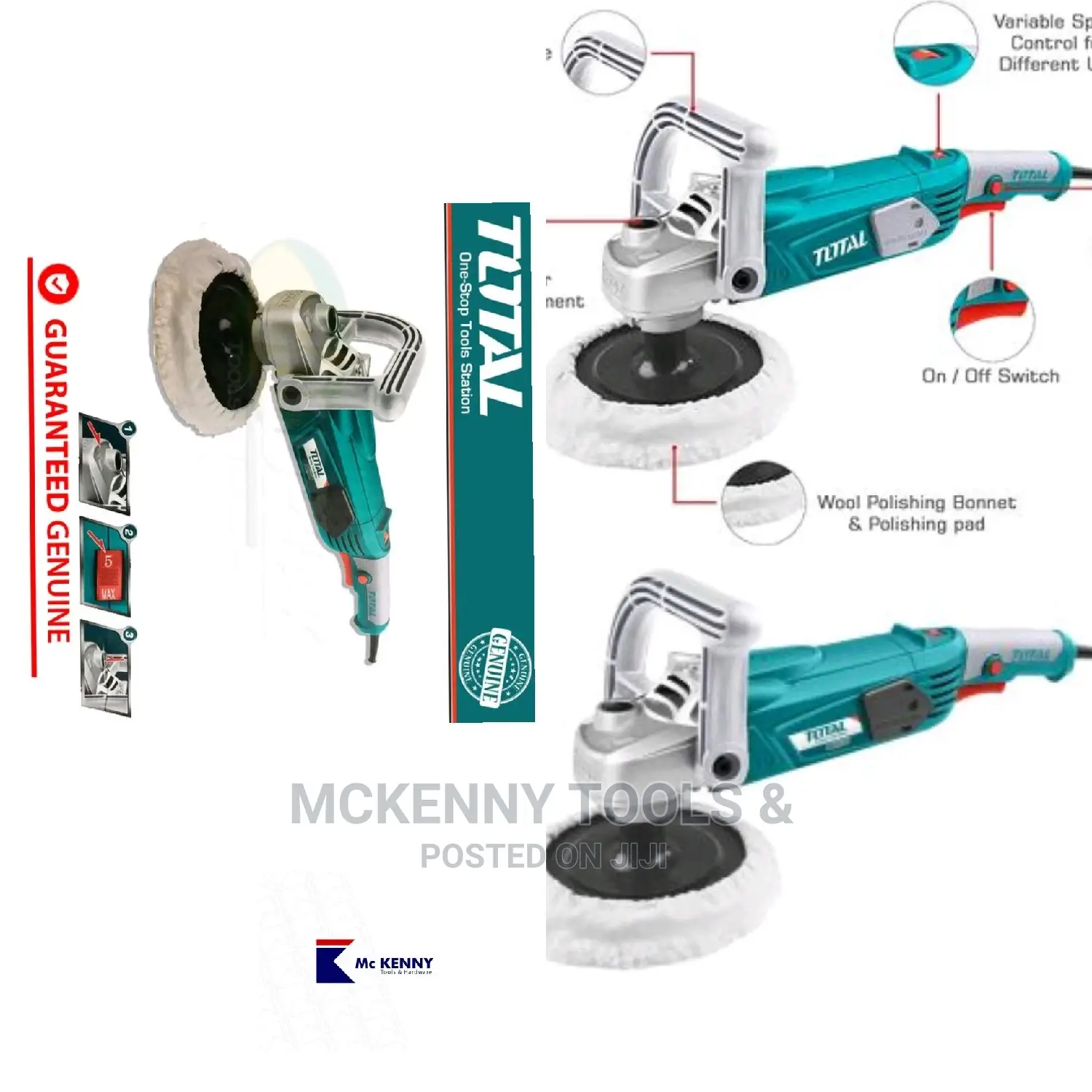 TOTAL Angle Polisher 1400W