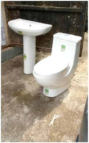 Egg Shaped Toilet Set