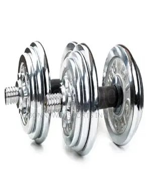 10kg Adjustable Chrome Dumbells
