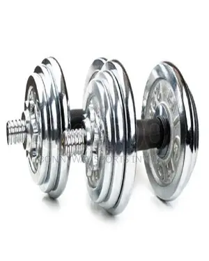 10kg Adjustable Chrome Dumbells