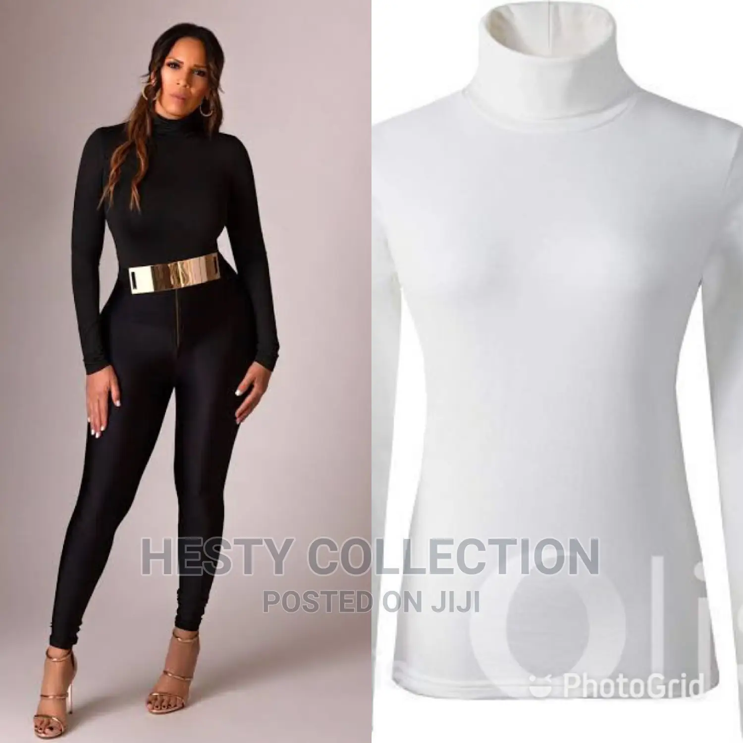 Ladies Turtleneck Body Con