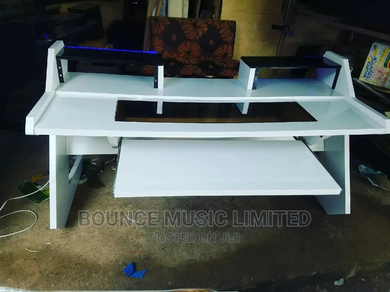 High Gloss Studio Desk