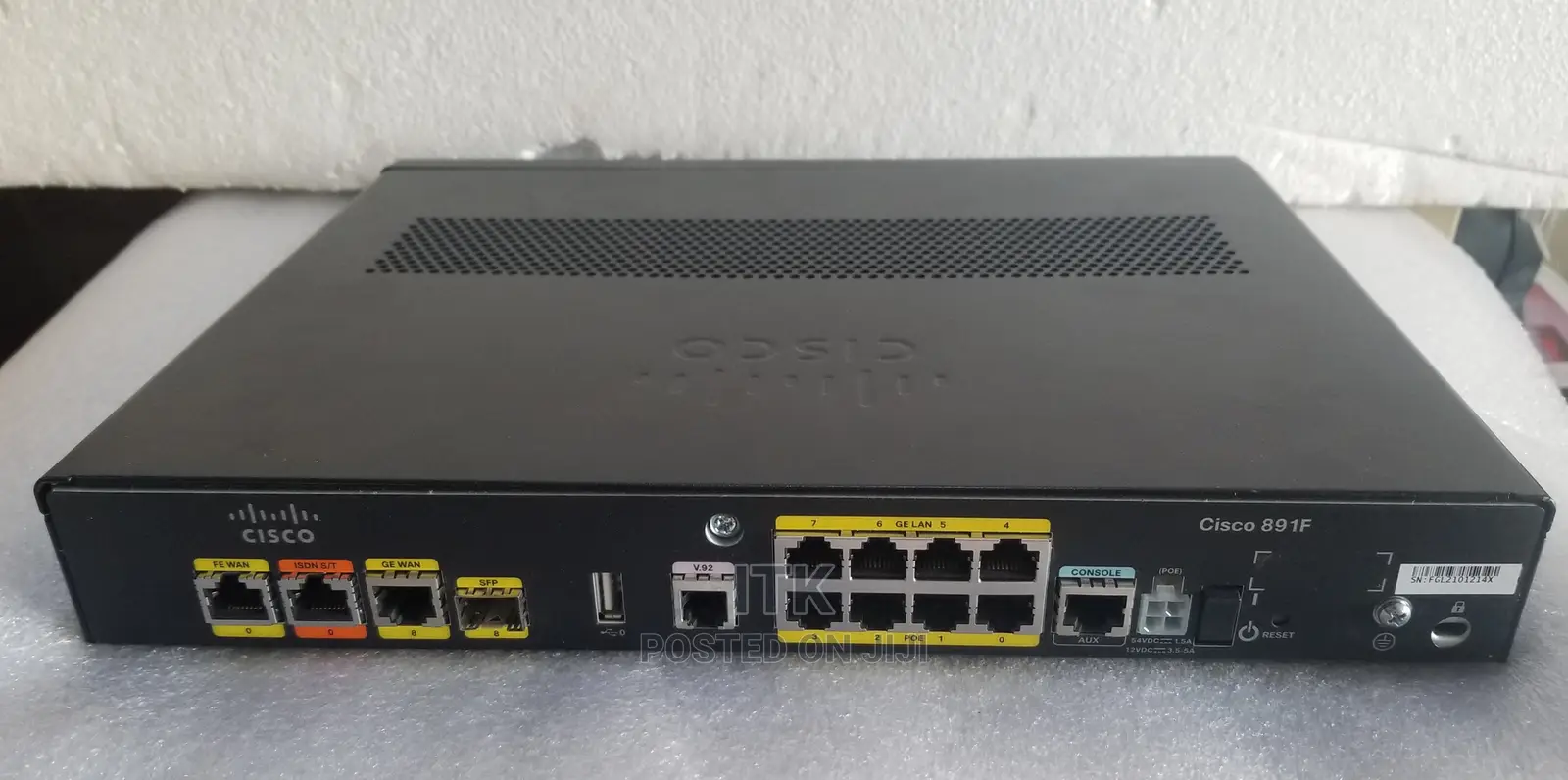 Cisco C891F Integrated Service Router