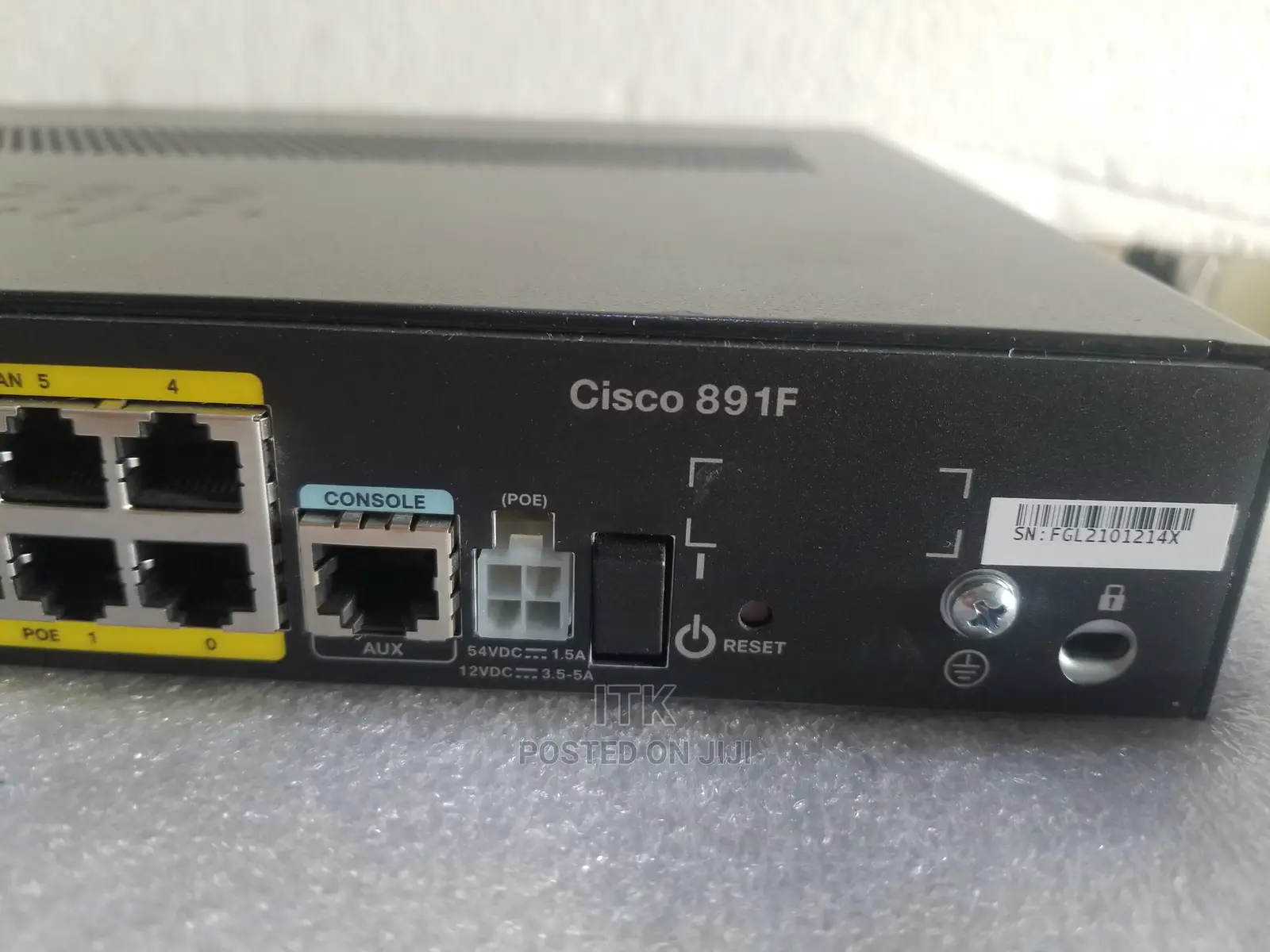 Cisco C891F Integrated Service Router
