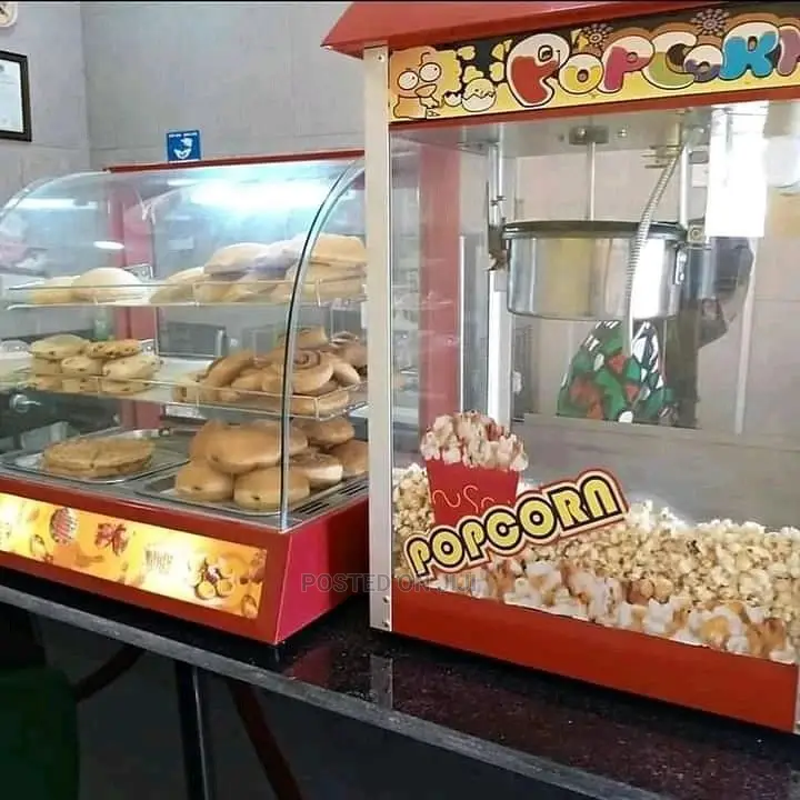 Snacks Warmer and Pop Corn Machine