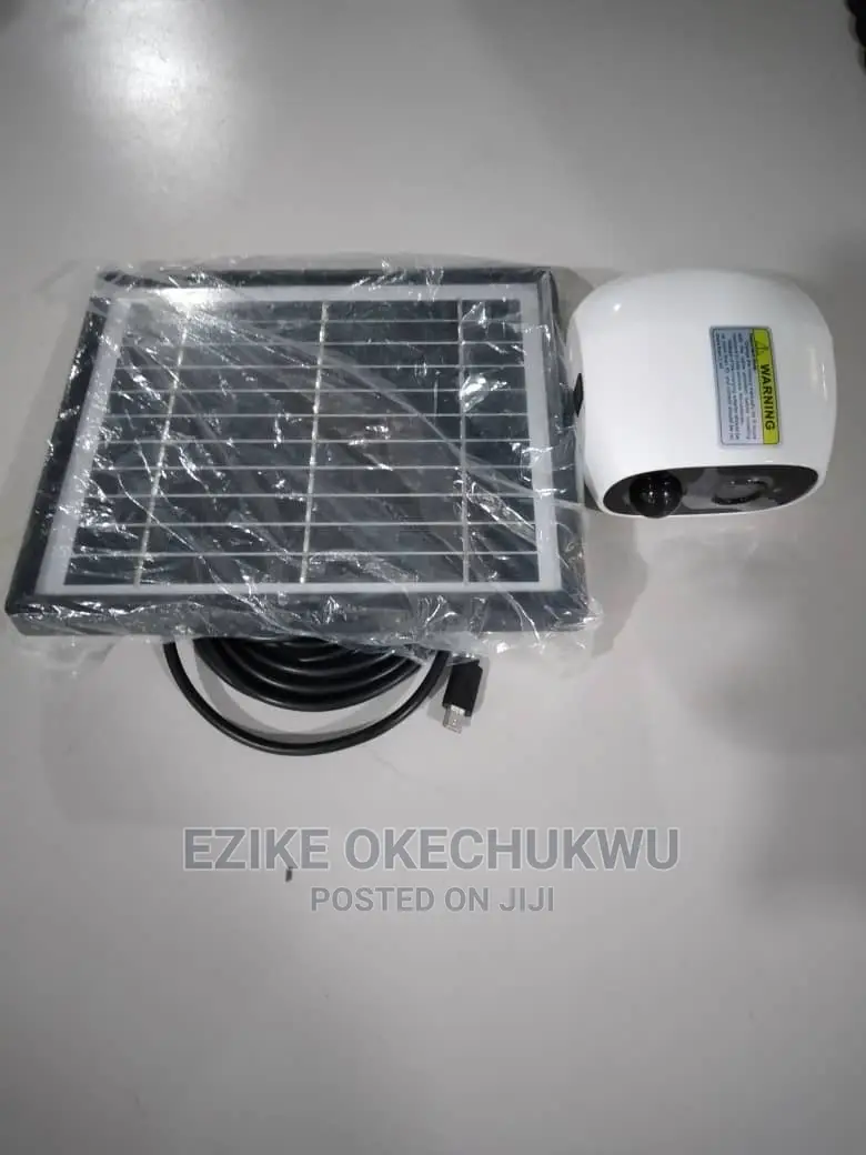 Wireless Indoor 4g Camera With Solar Panel