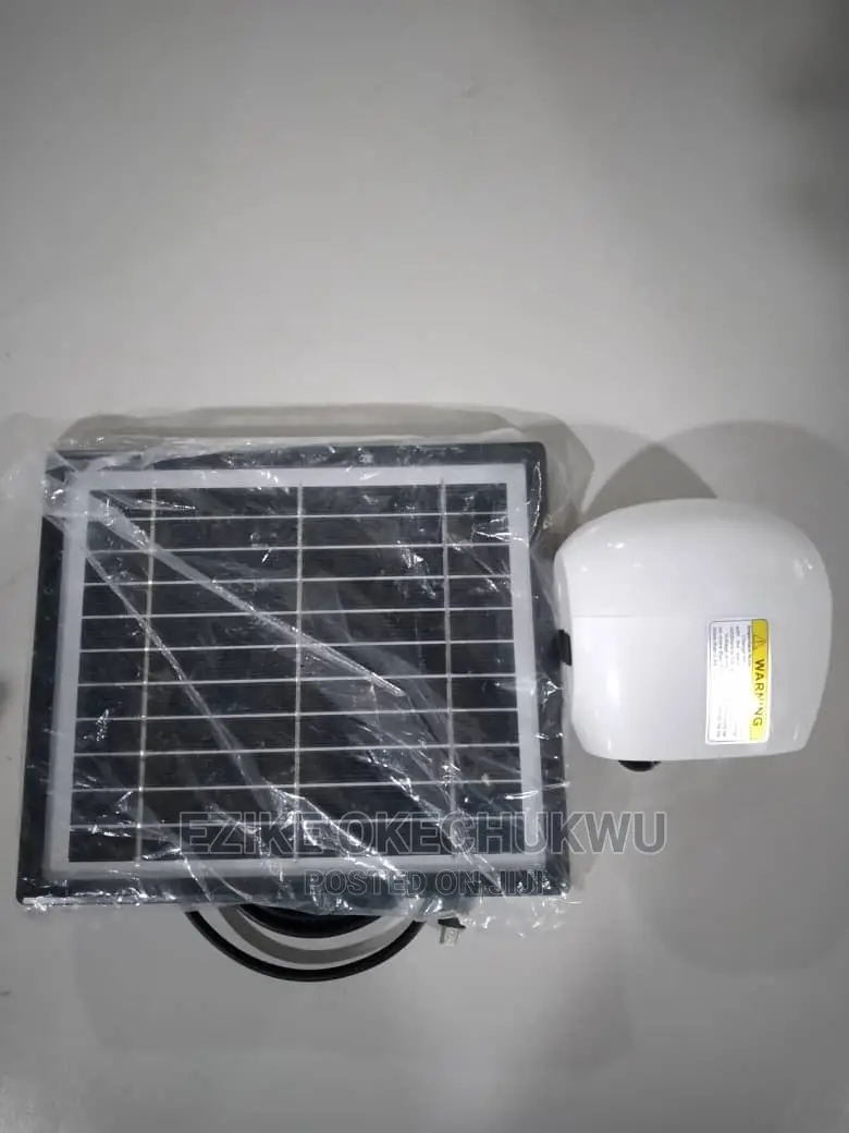 Wireless Indoor 4g Camera With Solar Panel