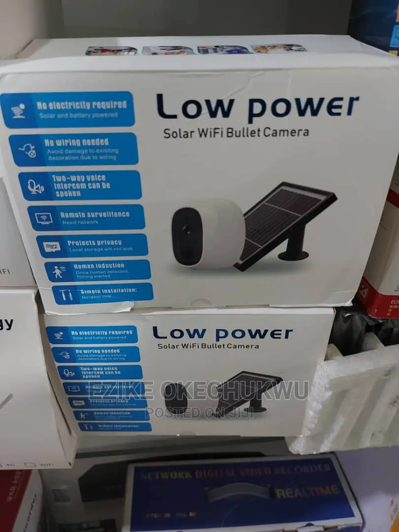 Wireless Indoor 4g Camera With Solar Panel