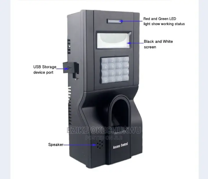 Biometric Zkteco Access Control Time Attendance System F8