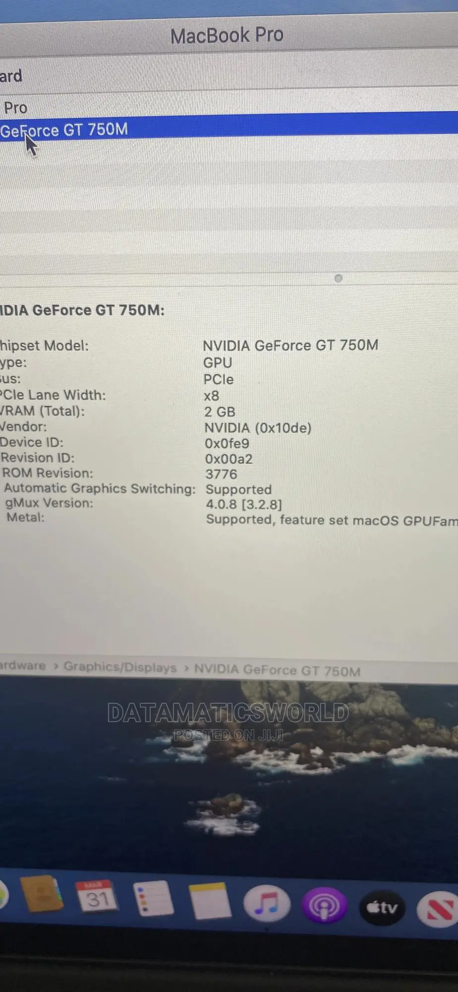 Laptop Apple MacBook 2015 16GB Intel Core I7 SSD 512GB