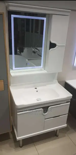 80cm Cabinet Basin With Smart LED Mirror