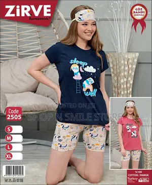 Knicker and Top Cotton Nightwear
