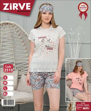 Knicker and Top Cotton Nightwear