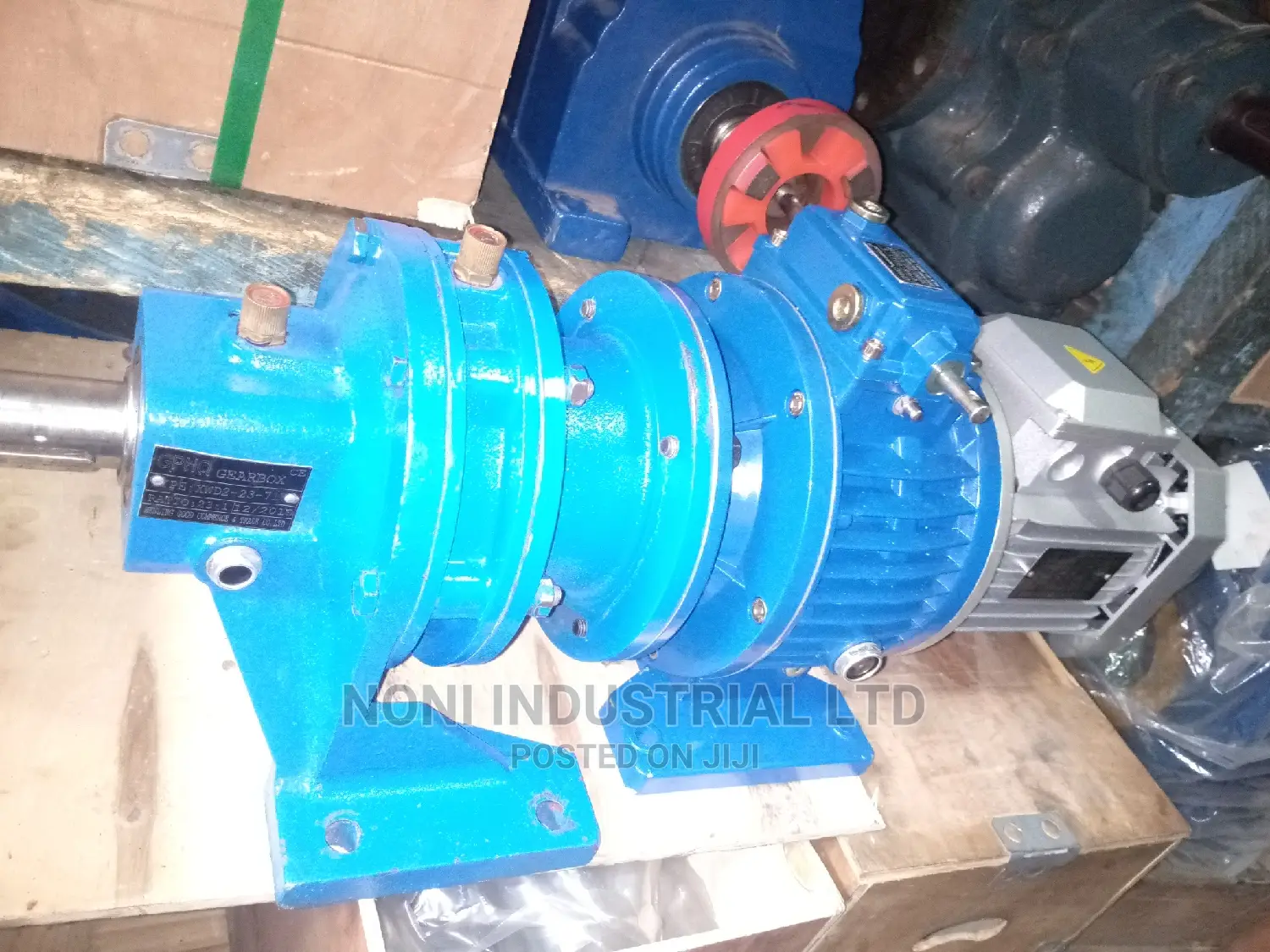 Variable Speed Motor With Gear