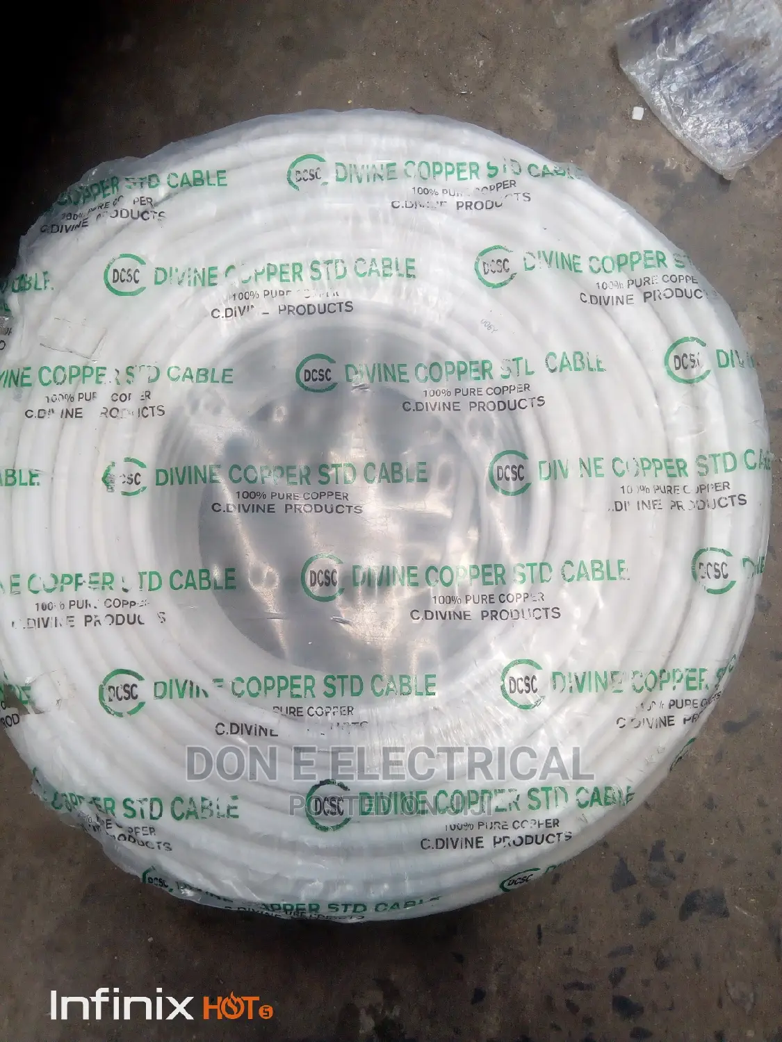 2.5mm 3core PVC Flex Cable Pure Copper