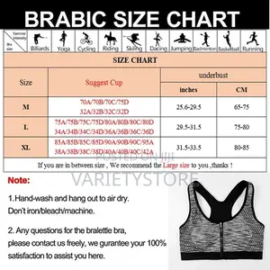 Front Zipper Sports Bra