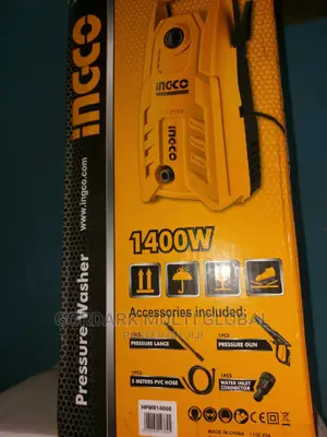 Electric Pressure Washer 1400w Ingco
