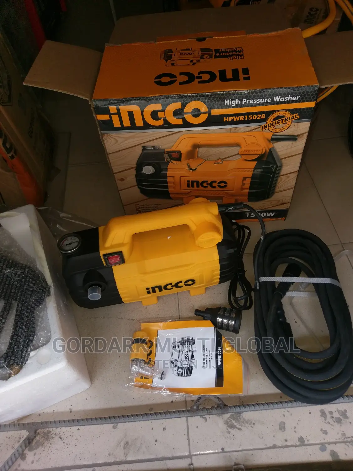 Electric Pressure Washer 1500w Ingco