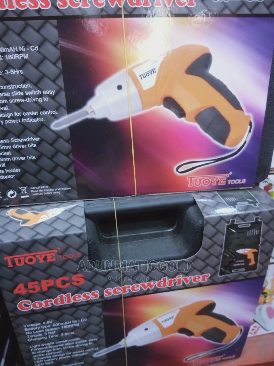 45 Cordless Screwdriver
