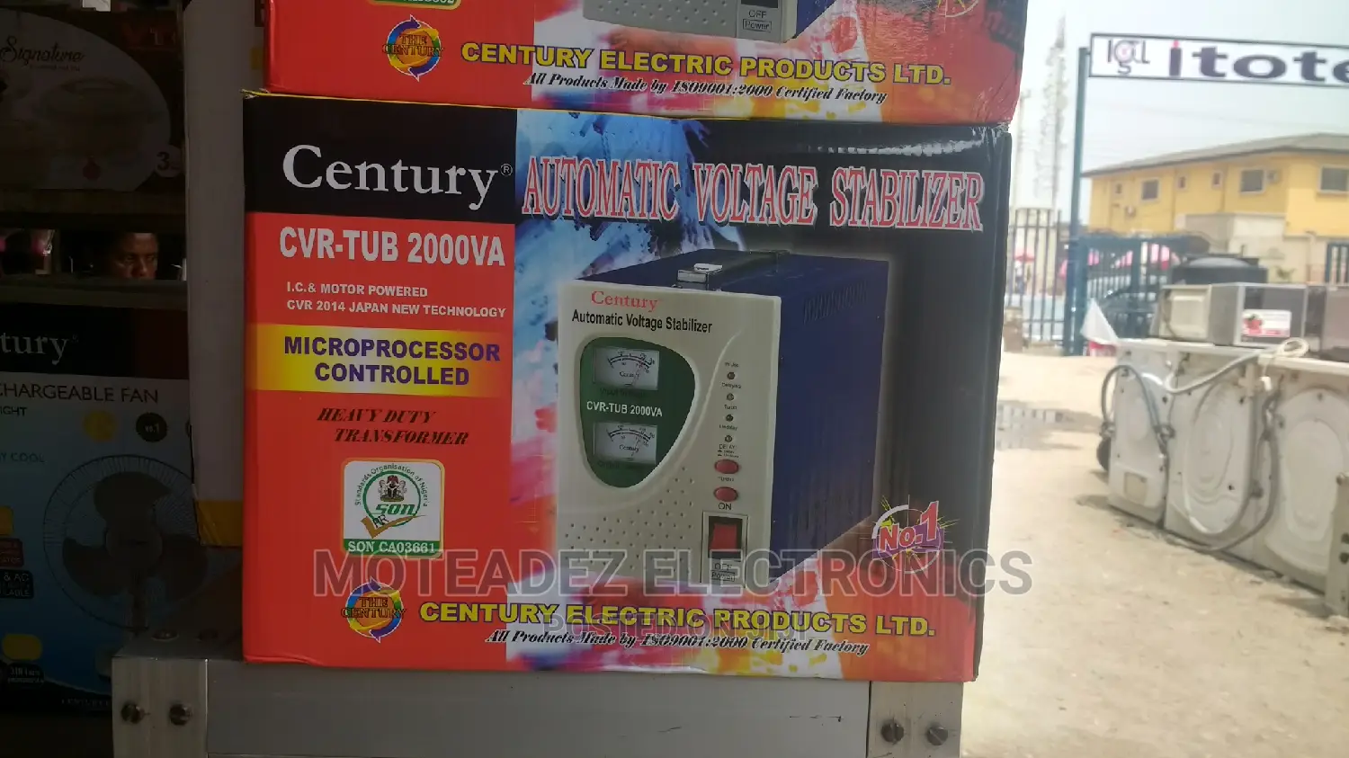 Century 2000w Stabilizer/Voltage Regulator (Cvr-Tub-2000va)