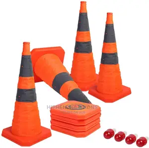 Orange Construction Cones for Home and Road Parking