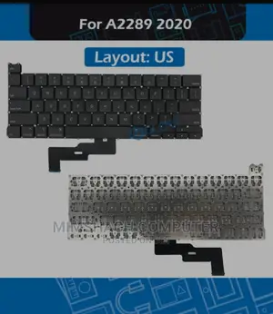 Macbook Pro 13inch A2289 Emc3456 2020 A2338 M1 Chip Keyboard