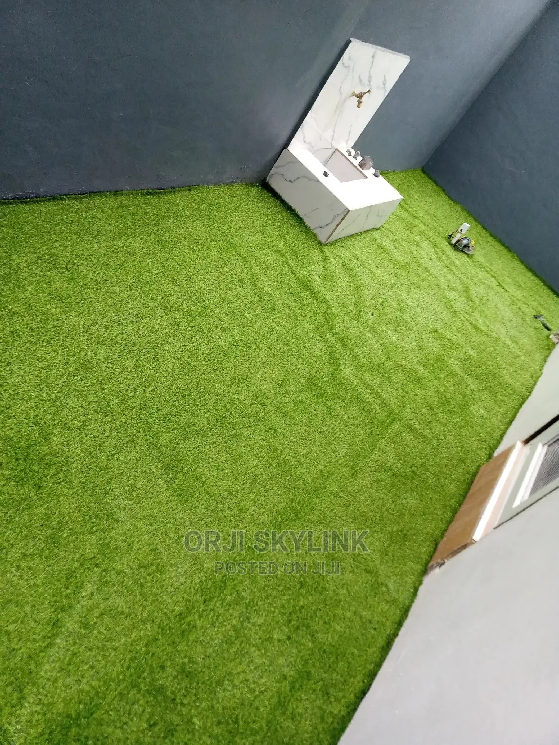 Carpet Green Grass Artificial Synthetic